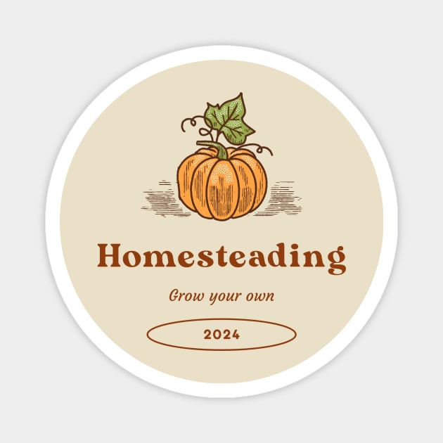 Homesteading Magnet by Poggeaux